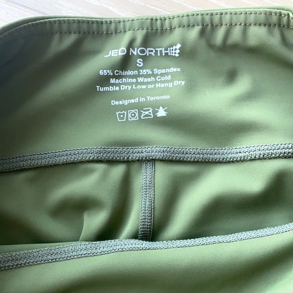 JEDNORTH LOTUS LEGGINGS - GREEN, SIZE S - Picture 6 of 6